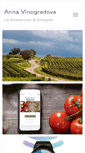 Mobile Screenshot of annavinogradova.com
